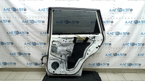 Дверь в сборе задняя правая Nissan Rogue 14-20 белый QAB, тычки