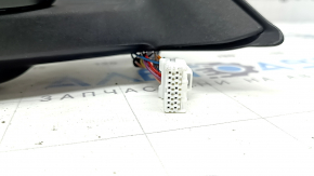 Ansamblu oglindă retrovizoare dreapta Nissan Rogue 17-20 15 pini, alb, încălzit, semnalizator, cameră