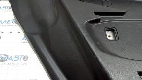 Ornamente arc stânga pentru Nissan Rogue 19-20, negre, pentru 2 rânduri de scaune, cu ornamente, zgârieturi, uzate