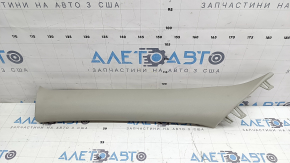 Ornament stâlp față stânga sus Nissan Rogue 14-20 gri, zgârieturi