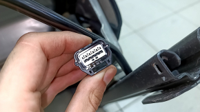 Scaun pasager Nissan Rogue 17-20 fără airbag, mecanic, material textil negru, curățabil chimic