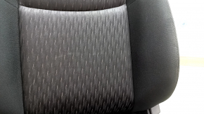 Scaun pasager Nissan Rogue 17-20 fără airbag, mecanic, material textil negru, curățabil chimic