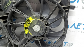 Ansamblu difuzor radiator Ford Escape MK3 17-19 rest 1.5T 2.0T fără rezistențe, 6 clapete, un semnal sonor al ventilatorului