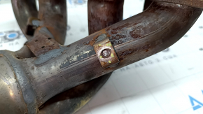 Galerie de evacuare cu convertor catalitic Nissan Rogue 14-19, șuruburi rupte