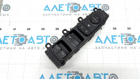 Управление стеклоподъемником передним левым Kia Niro 17-22 HEV, PHEV 1 auto, черное, без автоскладывания, потерто, царапины