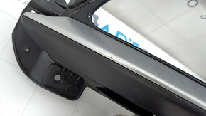 Grila inferioară a barei de protecție față Kia Niro 17-19 HEV, PHEV sub proiectoarele de ceață și radarul, barele de protecție