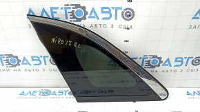 Форточка глухое стекло задняя левая Kia Niro 17-22 хром, тонировка, тычка