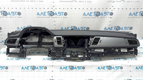 Bord față cu AIRBAG Kia Niro 17-19 HEV, PHEV gri, fără difuzor central, cu tweetere, deflectoare, senzor de lumină, necesită curățare, clapetă ruginită