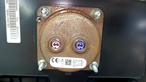Bord față cu AIRBAG Kia Niro 17-19 HEV, PHEV gri, fără difuzor central, cu tweetere, deflectoare, senzor de lumină, necesită curățare, clapetă ruginită