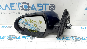 Ansamblu oglindă laterală stânga Kia Niro 17-22 3 pini, albastru, zgârietură