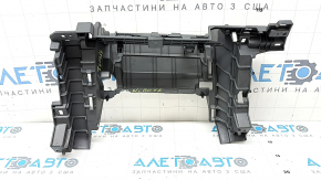 Накладка передней панели центральная нижняя Kia Niro 17-22 темно-серая, царапины