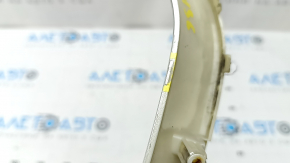 Bandă bara spate dreapta Kia Niro 17-19 HEV argintie, elemente de fixare rupte, zgârieturi