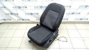 Водительское сиденье VW Jetta 22-26 без airbag, механическое, ткань черная, под химчистку