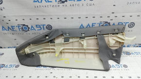 Panou lateral banchetă dreapta spate pentru Honda Accord 18-19, piele gri deschis, pentru spătar divizat, curățabil chimic