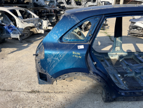 Aripă spate dreapta Kia Niro 17-22 HEV, PHEV pe caroserie, albastră, cu proeminențe