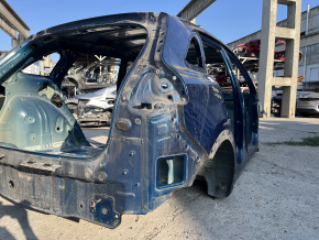 Aripă spate dreapta Kia Niro 17-22 HEV, PHEV pe caroserie, albastră, cu proeminențe