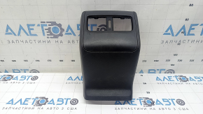 Ornamente consolă centrală spate Honda Accord 18-22 negre, 2 piese, zgârieturi
