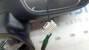 Ansamblu oglindă retrovizoare dreapta Nissan Ariya 23-26 9+1 pini, negru, încălzit, BSM, cameră, Empower+, ciobit, zgârietură