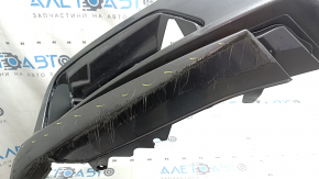 Бампер передний голый Honda Accord 18-20 под парктроники, графит, царапины, сколы, треснут, сломано крепление, надломаны крепление, прижат