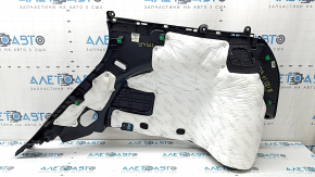 Ornament arc stânga Kia Niro 17-19 HEV, PHEV negru, sub cortină, fără subwoofer, cu mufă, zgârieturi, element de fixare rupt