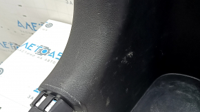Ornament arc stânga Kia Niro 17-19 HEV, PHEV negru, sub cortină, fără subwoofer, cu mufă, zgârieturi, element de fixare rupt