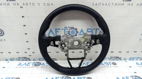 Руль голый Honda Accord 18-22 кожа черный, царапины