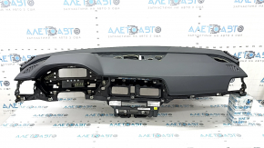 Торпедо передняя панель с AIRBAG Audi Q5 80A 20-25 черная, вмятина
