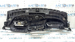 Торпедо передняя панель с AIRBAG Audi Q5 80A 20-25 черная, вмятина