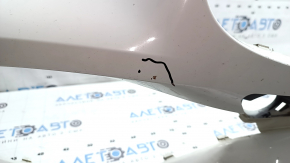 Bara față neaderentă Mercedes GLC 300 20-22 pentru senzori de parcare, pachet AMG, cu conducte de aer, albă, ciobită, găuri care nu provin din fabrică, uzată