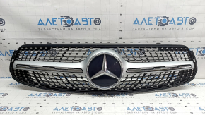 Grilă radiator Mercedes GLC 300 20-22 fără cameră, pentru radar, pachet AMG, cu iluminare din spate, chipuri
