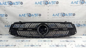 Grilă radiator Mercedes GLC 300 20-22 fără cameră, pentru radar, pachet AMG, cu iluminare din spate, chipuri