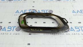 Rama ornamentului barei spate, stânga jos, Mercedes GLC 20-22, cromată