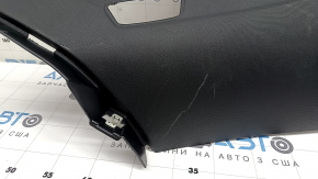 Ornament stâlp spate în spatele geamului stânga Mercedes GLC 16-22 negru, zgârieturi