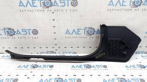 Ornament prag ușă dreapta față Mercedes GLC 16-20 negru, cu capac, zgârieturi