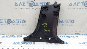 Ornament stâlp central stânga jos pentru Mercedes GLC 16-20, negru, zgârieturi