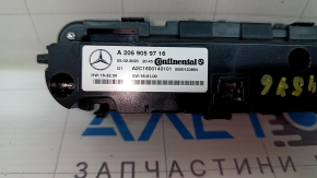 Control climatizare 2 rânduri de scaune Mercedes GLC 16-20 zgârieturi