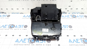 Cutie de buzunar pentru consolă centrală Mercedes GLC 20-22, lemn structural negru