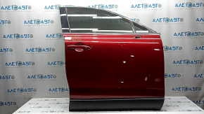 Ansamblu ușă dreapta față Toyota Venza 21-24 fără cheie, roșu 3T3, ornament decorativ îndoit, zgârieturi