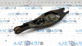 Braț de control inferior sub arcul stânga spate Honda Accord 18-22 2.0 hybrid cu tijă, piuliță ruginită, tăiată, silent bloc rupt pe tijă
