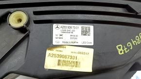 Ansamblu far față stânga Mercedes GLC 20-22 LED cu garnitură, pentru lustruire