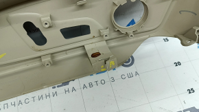 Накладка водительского сидения боковая левая Audi Q5 80A 18-25 бежевая, сломано крепление