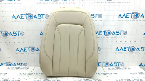 Спинка пассажирского сиденья Audi Q5 80A 21-25 кожа, бежевая, с подогревом