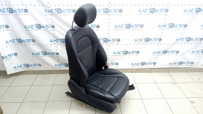 Пассажирское сиденье Mercedes GLC 16-20 с airbag, электрическое, подогрев кожа черная серая строчка