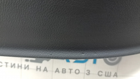 Обшивка двери карточка задняя левая Audi Q5 80A 21-25 черная с бежевым, подлокотник и вставка кожа бежевая, с ручкой, тычки
