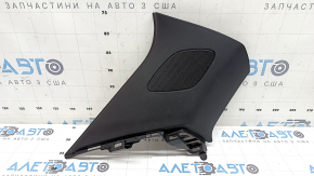 Ornament stâlp spate în spatele geamului stânga Audi Q3 8U 15-18 negru, zgârieturi