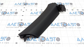 Ornament stâlp spate în fața geamului stânga Audi Q3 8U 15-18 negru, zgârieturi