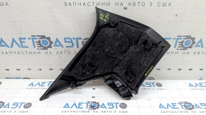 Накладка задней стойки за форточкой правая Audi Q3 8U 15-18 черная, царапины
