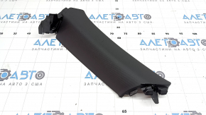 Ornament stâlp spate în fața geamului dreapta Audi Q3 8U 15-18 negru, zgârieturi