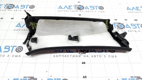 Ornament stâlp spate în fața geamului dreapta Audi Q3 8U 15-18 negru, zgârieturi