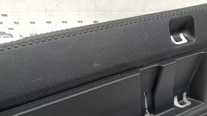 Накладка проема багажника Audi Q3 8U 15-18 черная, потерта